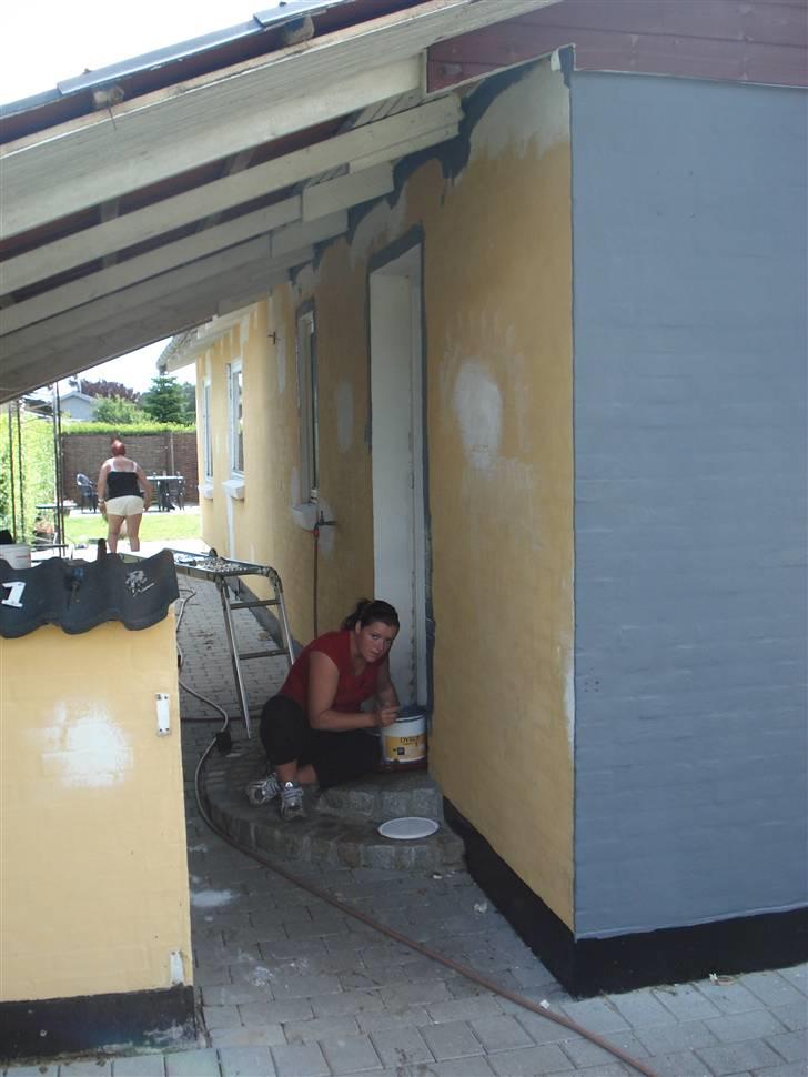 Maling af tag + hus billede 13