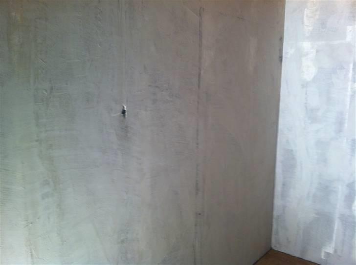 Renovering af soveværelset  - Første gang spartel billede 2