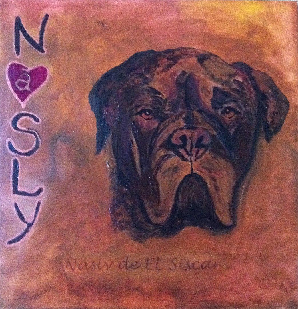Mine malerier - Akryl på lærred
40x40 cm 
Privateje billede 2
