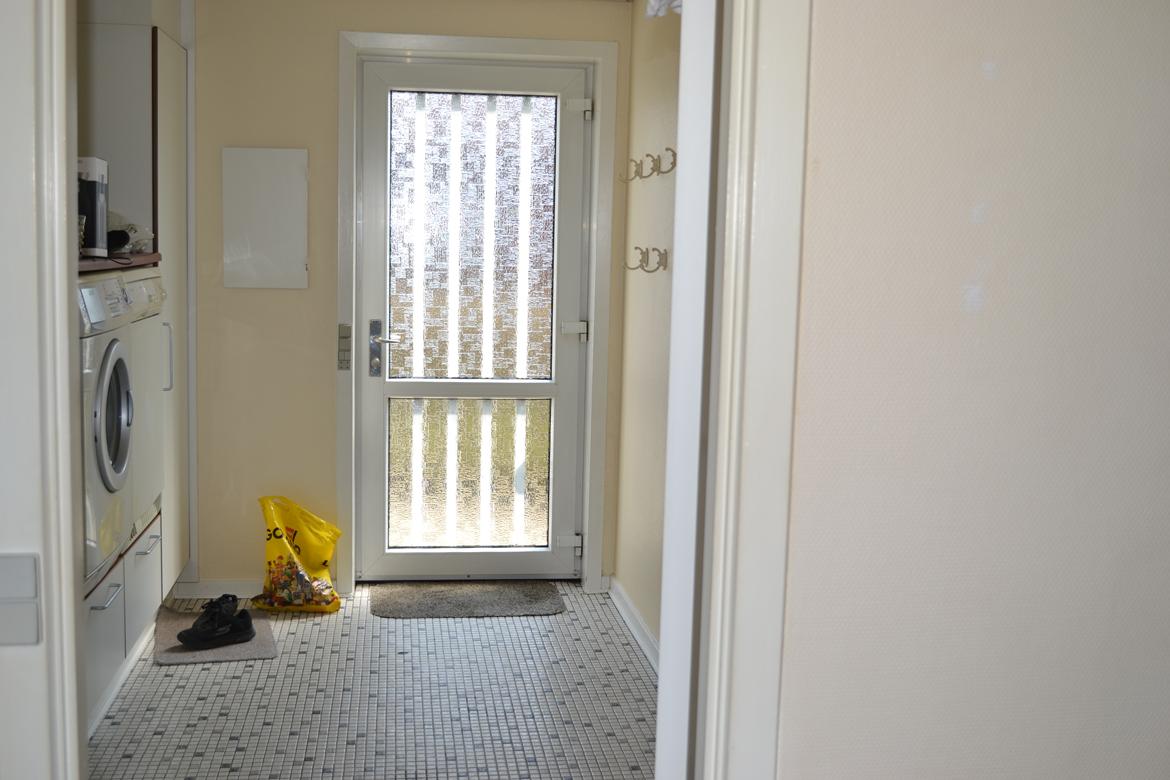 Villa 3 værelser, 2 badeværelser på lukket villavej - Det gamle bryggers under starten af renoveringen billede 7