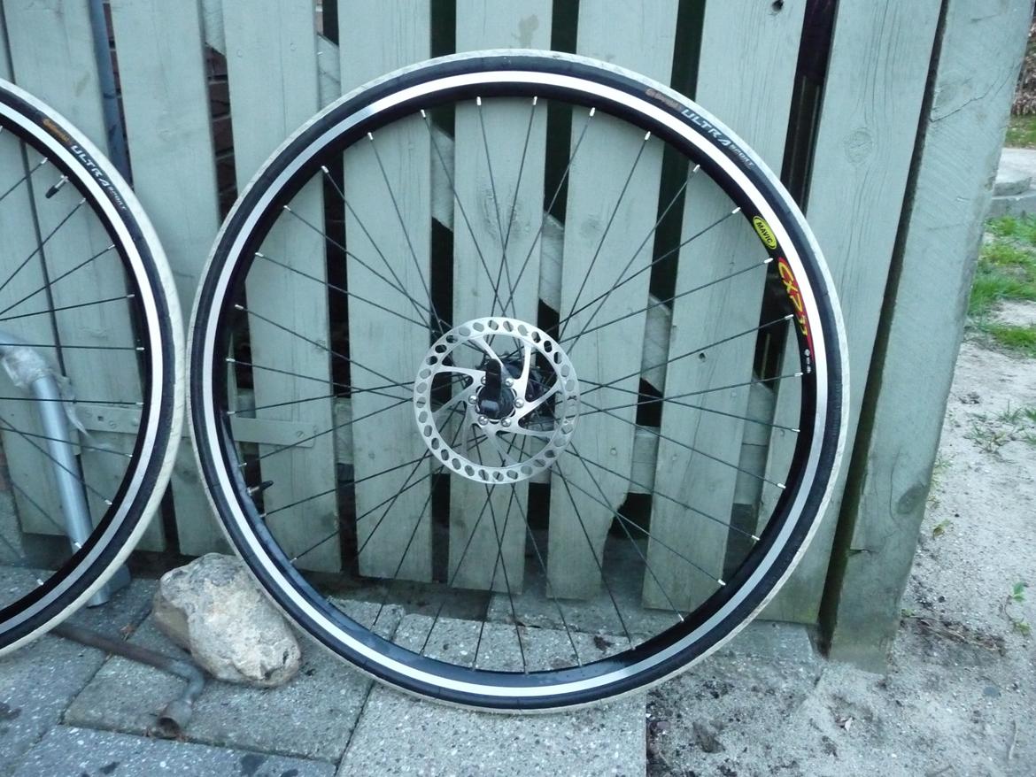 28" racerhjul med skiver til MTB billede 3