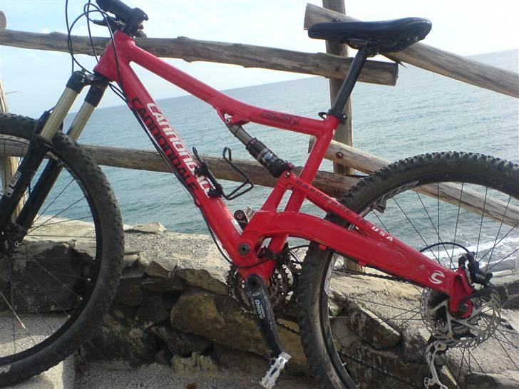 Gran canarie / Danmark, ejstrup søerne - Fars cykel, alu ramme, deore xt, lækker cykel billede 2
