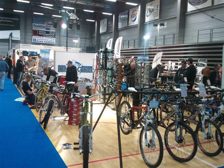 Cykel messe i Roskilde - Vores (Rex cykler) Stand billede 1