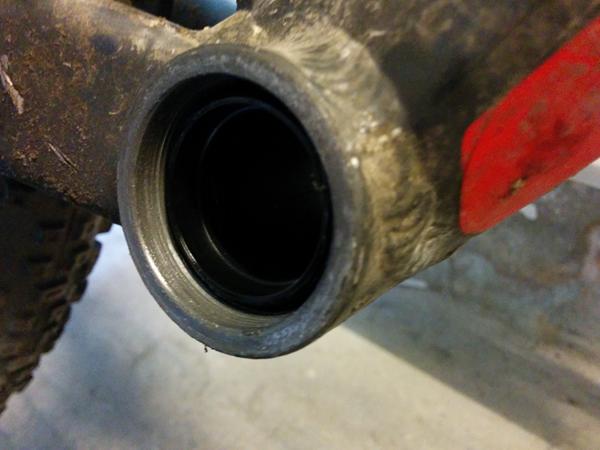 Gevind krank alu mtb stel