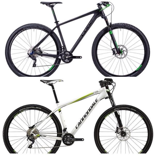 Cube VS. Cannondale