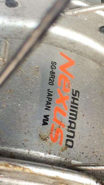 shimano nexus sg 8R20