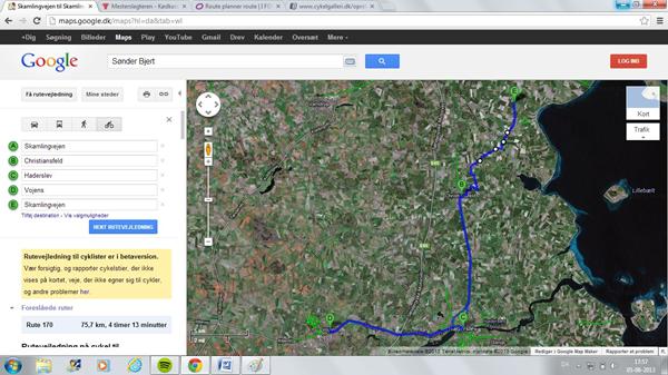 Cykel tur - Kolding - Race
