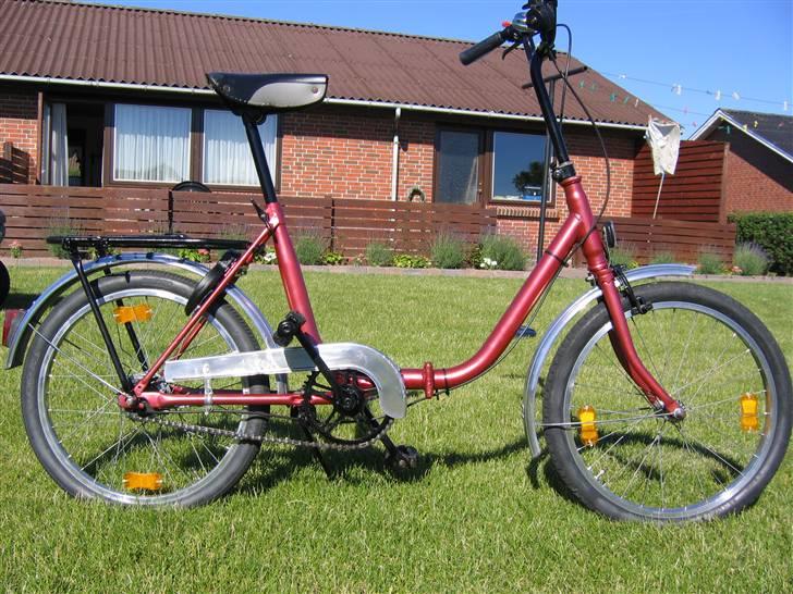 Retro Mini camping cykel billede 1