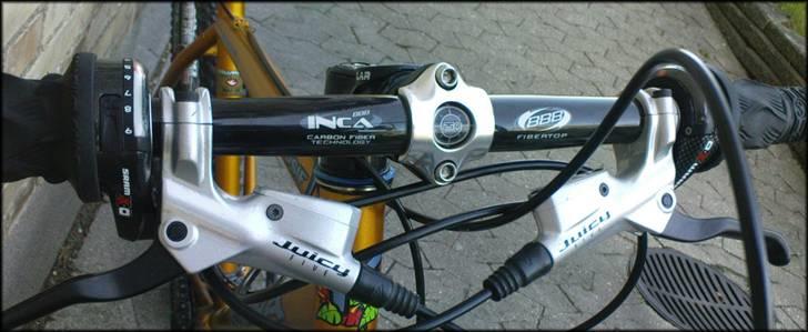 Kona Explosif - Avid Juicy 5, Sram X-0 Twisters samt BBB carbon flatbar billede 2