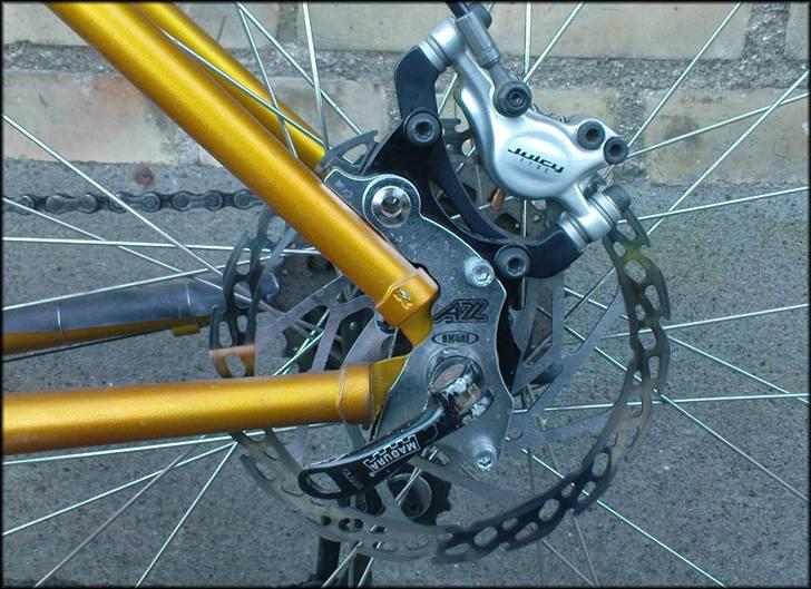 Kona Explosif - A2Z skiveadapter, Juicy 5 - 160mm Hope skive billede 6