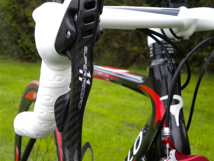 Pinarello F4:13 @ Super Record - Campagnolo Super Record 11 ergo greb, mums. billede 4
