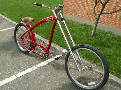 Nirve Switchblade Chopper Red  billede 6