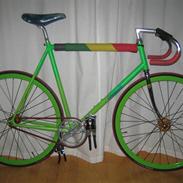 Retro lime grøn m. CAMPAGNOLO