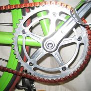 Retro lime grøn m. CAMPAGNOLO