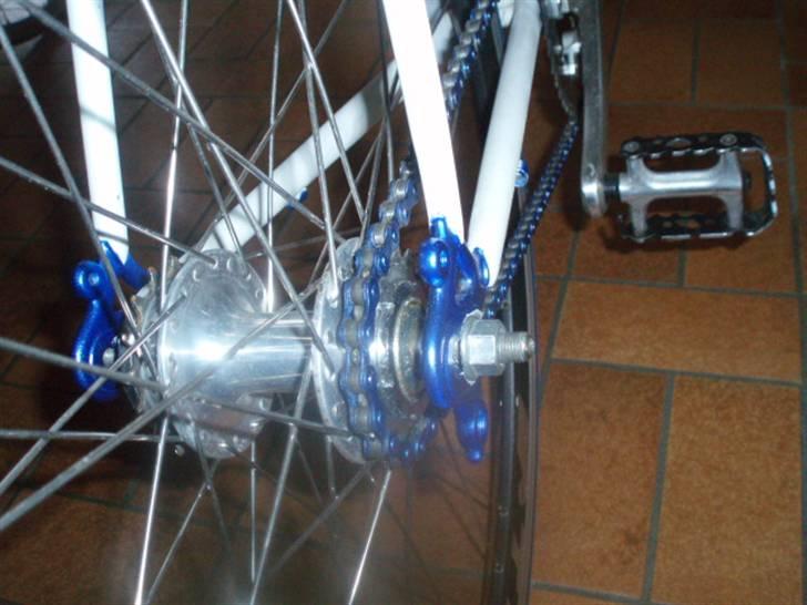 No-Name Riis Fixie TILSALG - Fixed gear, dog vendbar, så der er også er mulighed for friløb billede 4