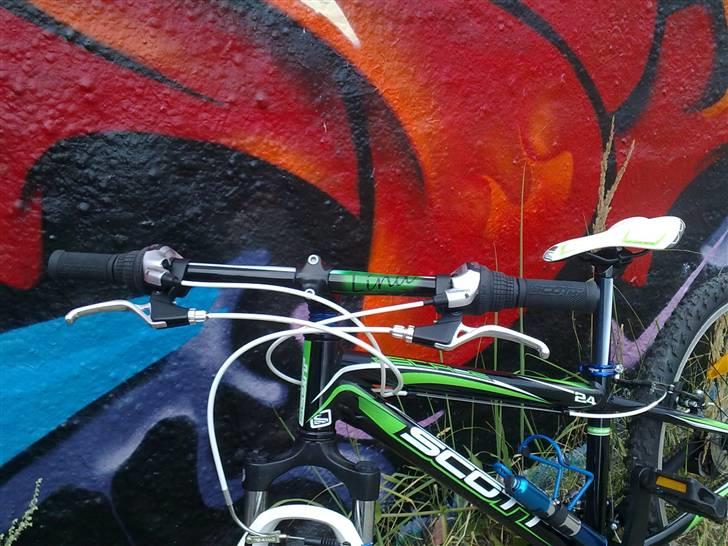 Scott scale jr 24 2010 - mit styr og sadelpind er malet af Evil P. billede 11
