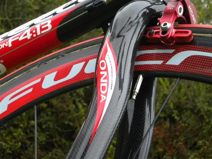 Pinarello F4:13 @ Super Record - ONDA forgaffel og Fulcrum Racing Speed billede 9