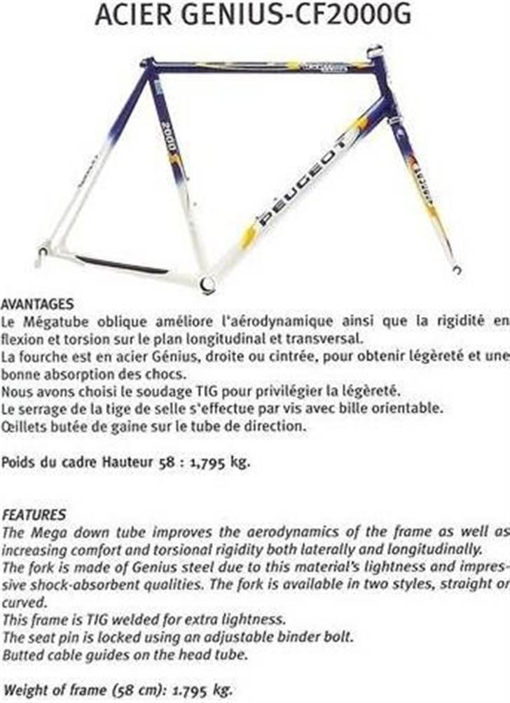 Peugeot TeamLine - Fra Peugeots TeamLine kotalog 1998 billede 16