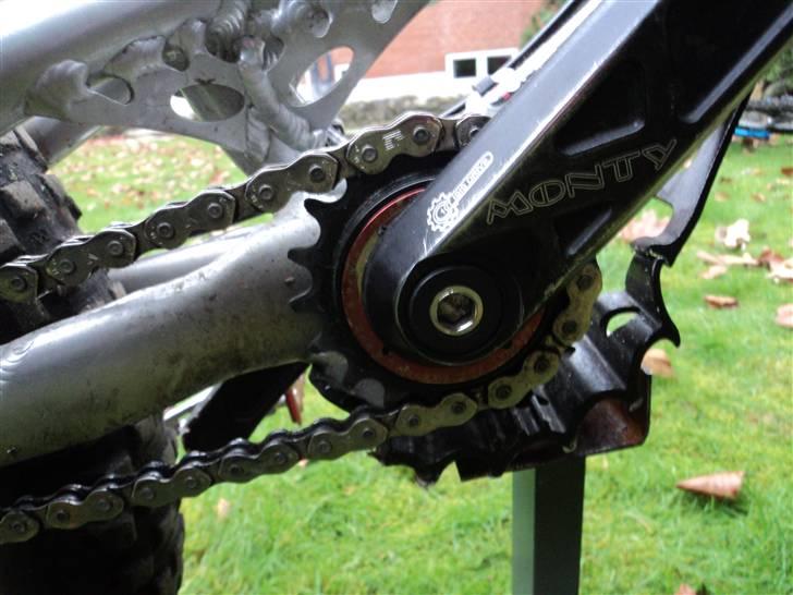 Monty 221 kamel - SOLGT - - friløbet foran + monty pedal arm billede 13