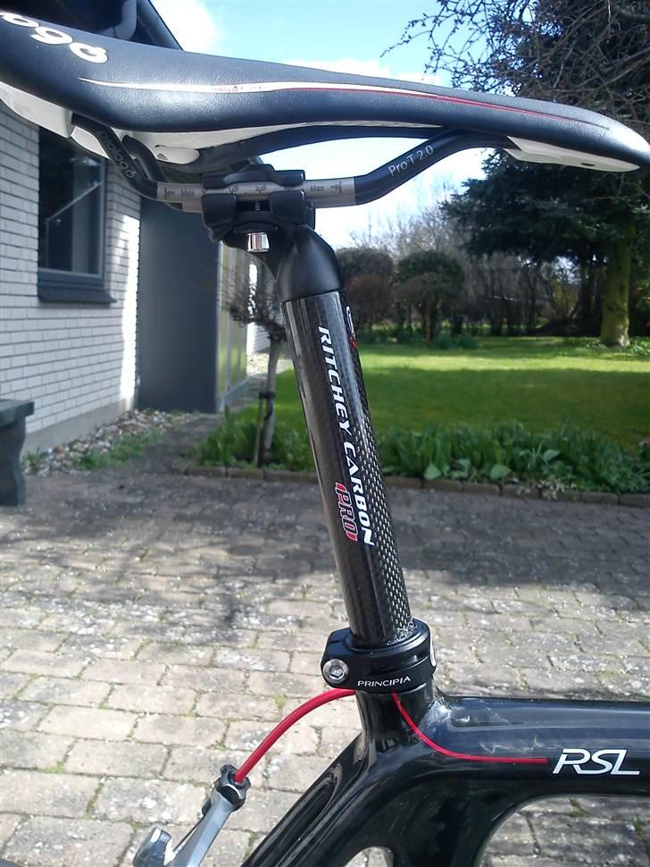 Principia RSL C12T 2010 - Monocoque carbon saddelpind med aluminium hoved. billede 18