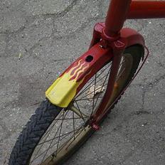 Retro campingcykel