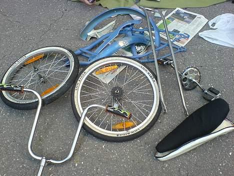 No-Name Lowrider - færdig slebet, klar til at blivet malet. billede 3