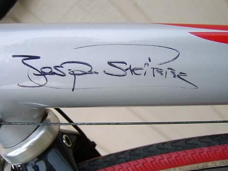 Shimano Vitus - Jesper skibby´s autograf billede 4