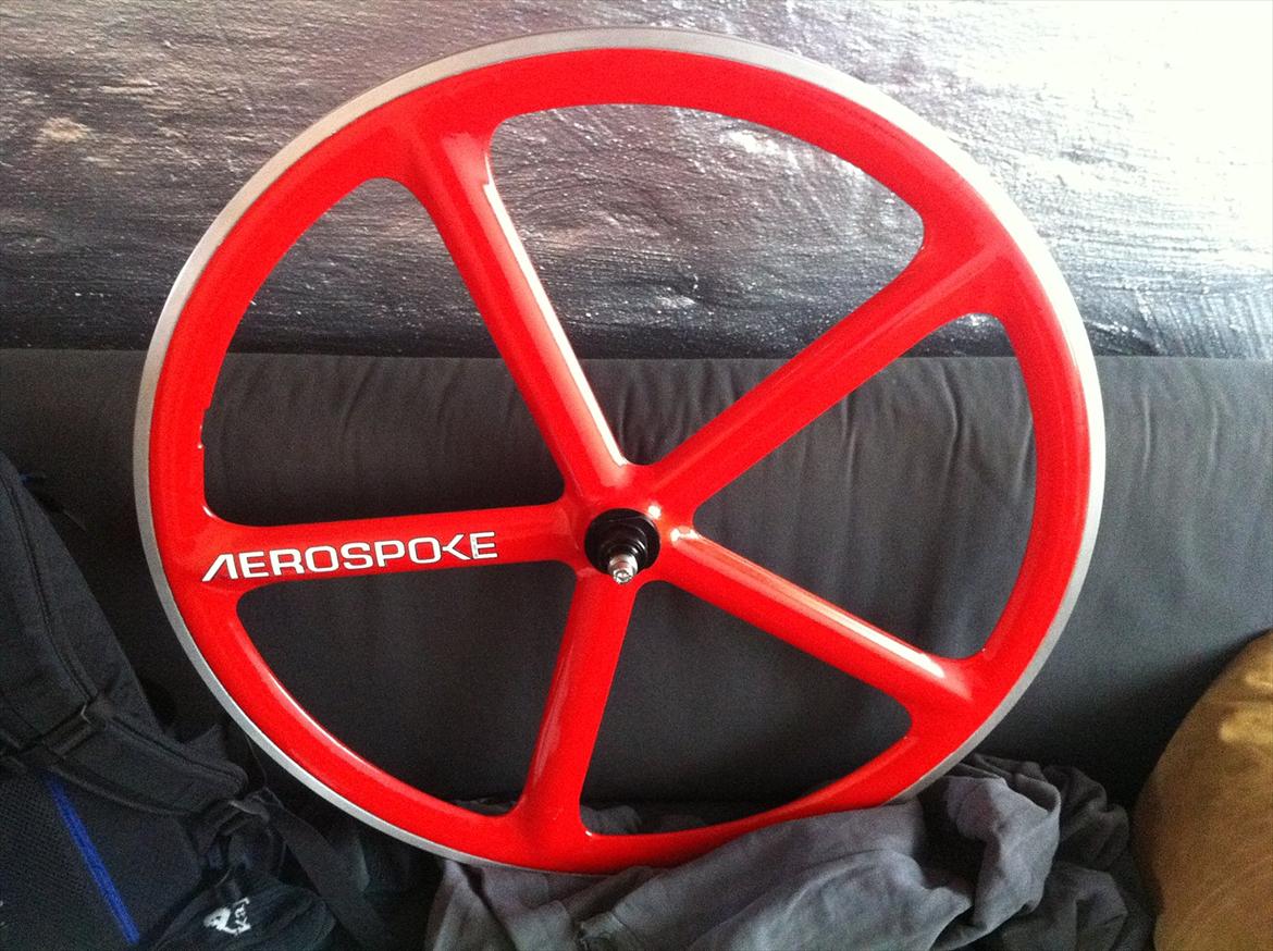 Principia RSL SINGLE SPEED - Så ankom AEROSPOKE hjulet! SWEET! billede 7