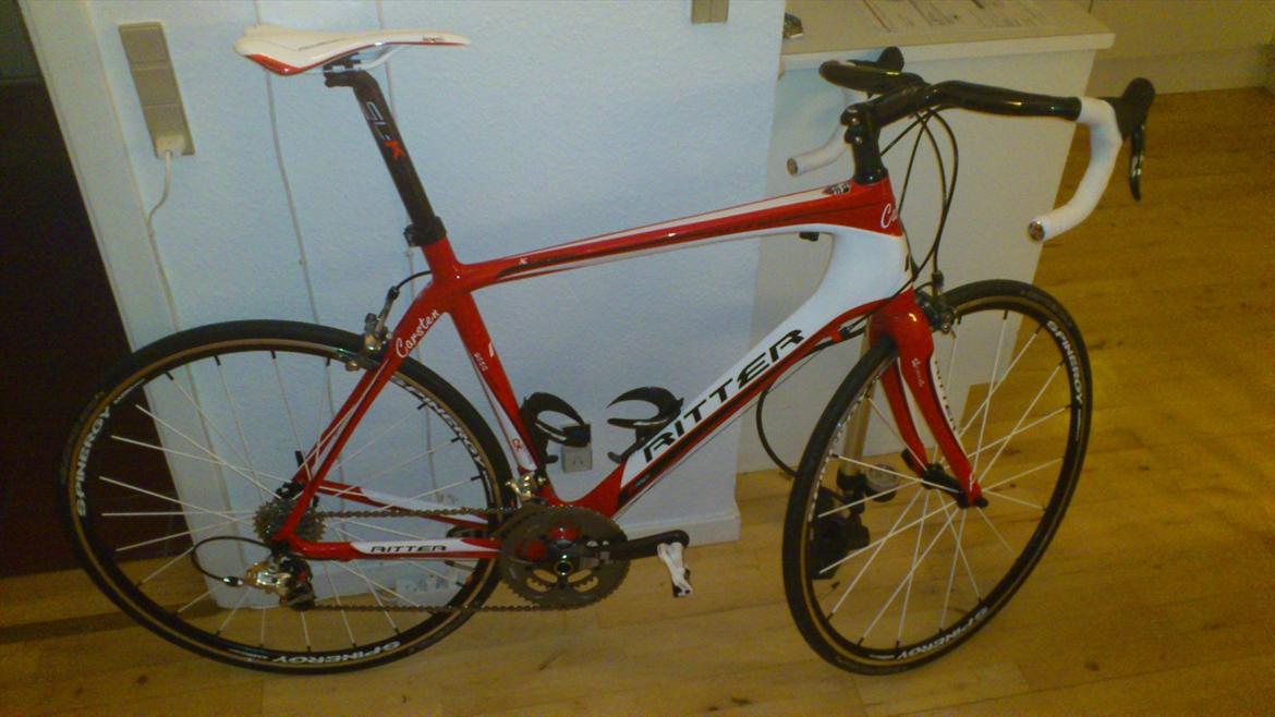 Ritter carbon 2011 - lige færdig med samlingen af min racer i maj 2011 billede 13