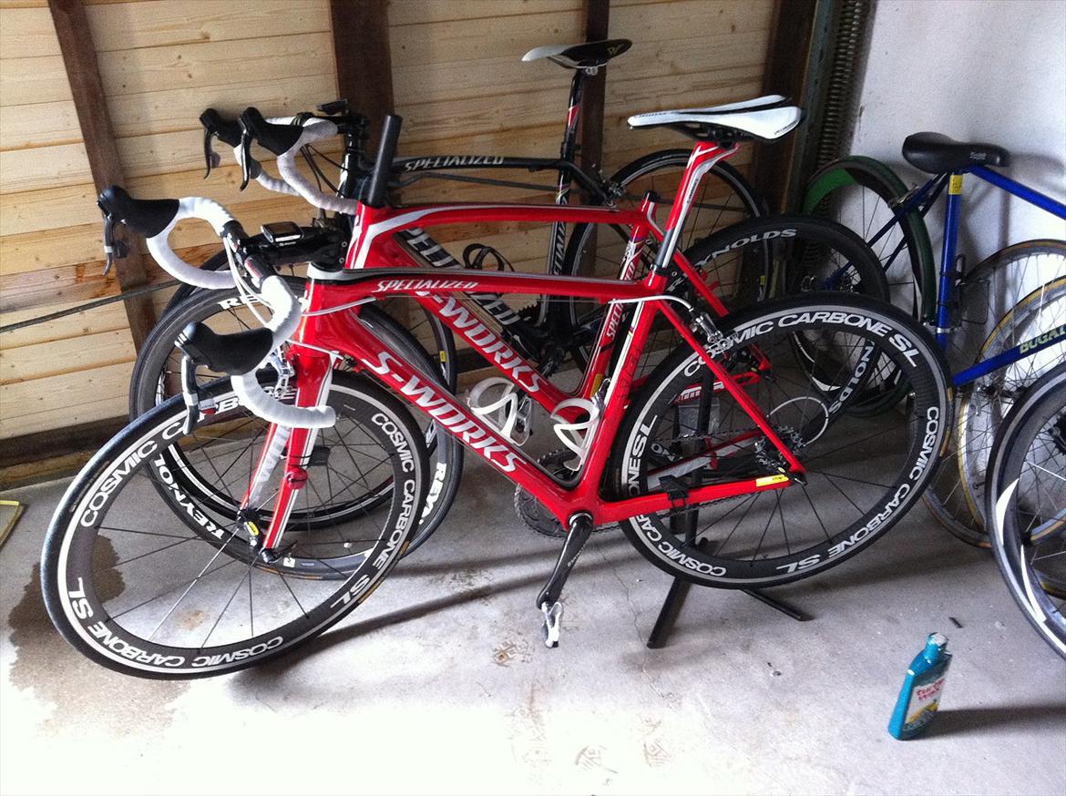 Specialized sl3  - trænings cykel 
løbs cykel 
kærestens cykel hun skal jo også have en ;)  billede 15