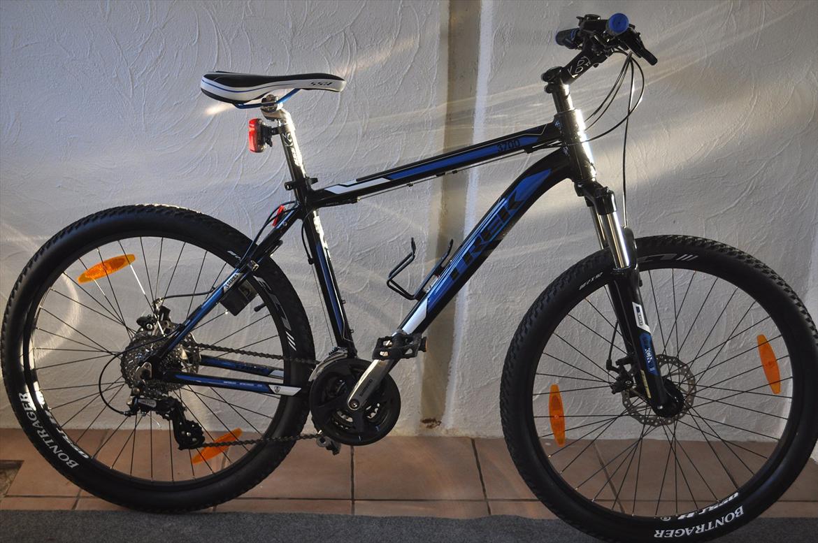 Trek  3700 disc blue/black billede 4