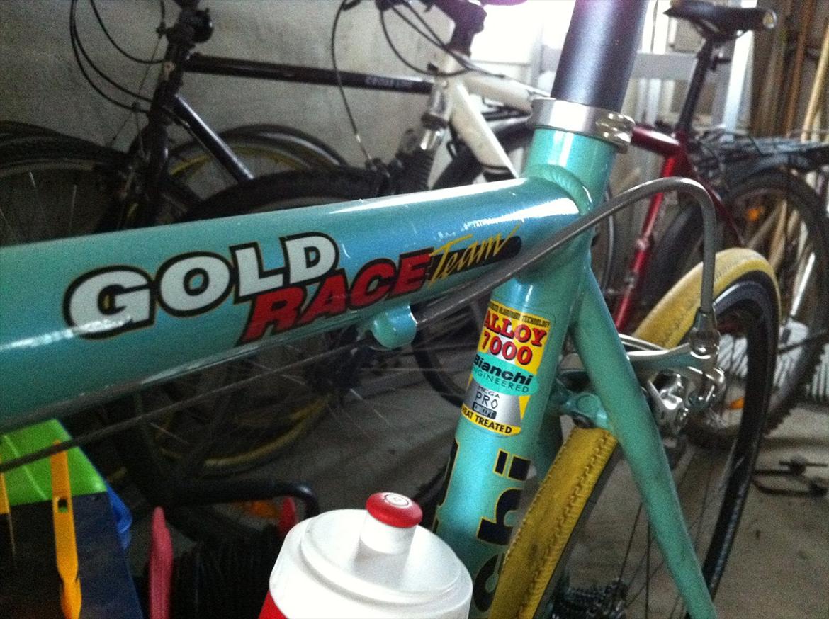 Bianchi Mega pro Concept Gold Race billede 10