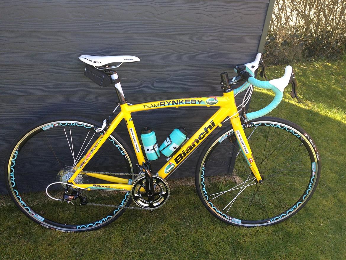 Bianchi Via Nirone 7 Team Rynkeby 2012 - SOLGT billede 1