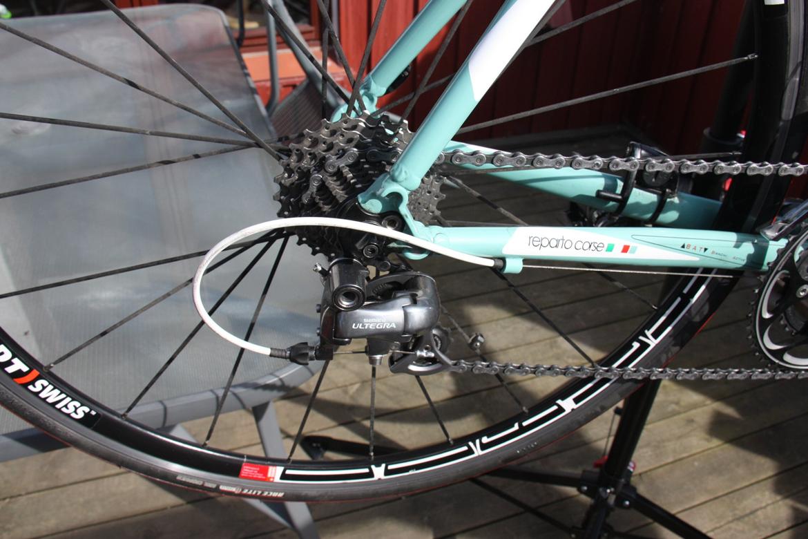 Bianchi Via Nirone 7 C2C celeste Ultegra billede 8