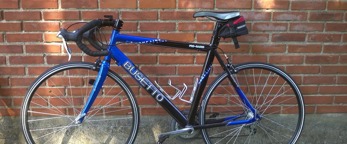 Busetto pro racer - Racer - Cykel, (blå/sort/sølv) fået i...