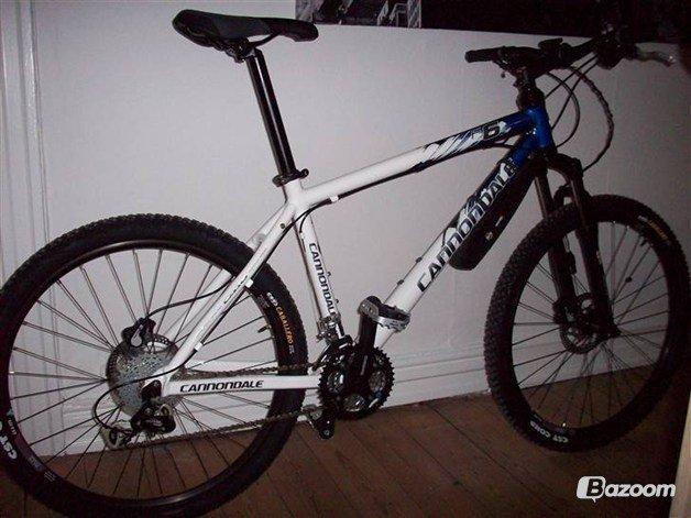 Cannondale F6 Disc Lightning white Mountain billede 1