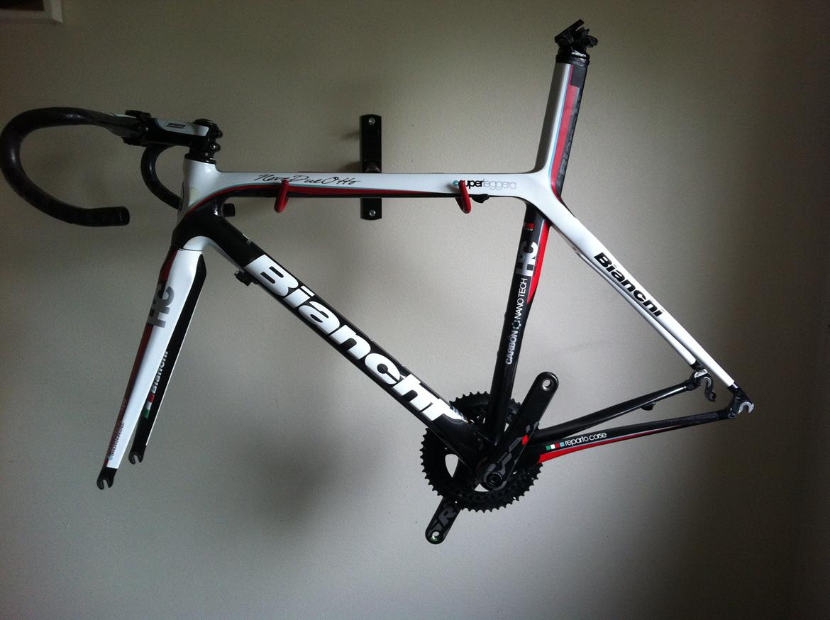 Bianchi HOC 928 SL IASP / Sram Red/Force 2012 - Ramme med styr lige hentet hos sælger. billede 2