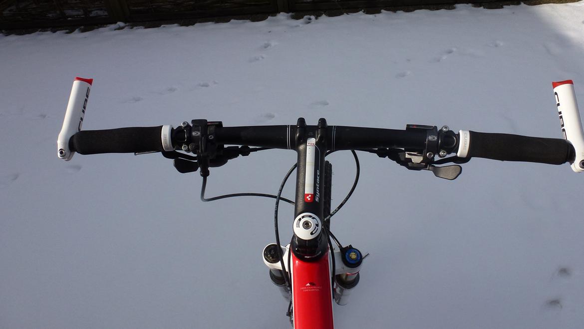 Cube Reaction GTC Pro 26" 2012 - Her kommer der snart en Garmin Edge 810 til at sidde. billede 8