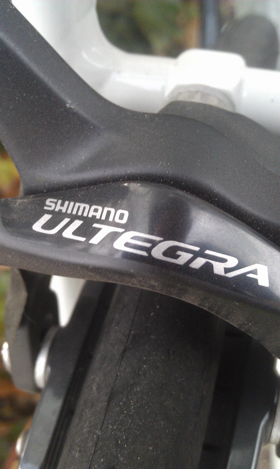 Giant TCR 0 2012 - Ultegra alle steder.. Lækkert! 
Bremseklo her billede 8