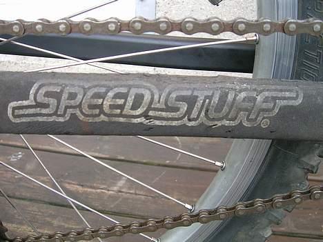 Brand-X MK III - Speedstuff chainstay, så jeg undgår ridser i baggaflen fra kæden. billede 8