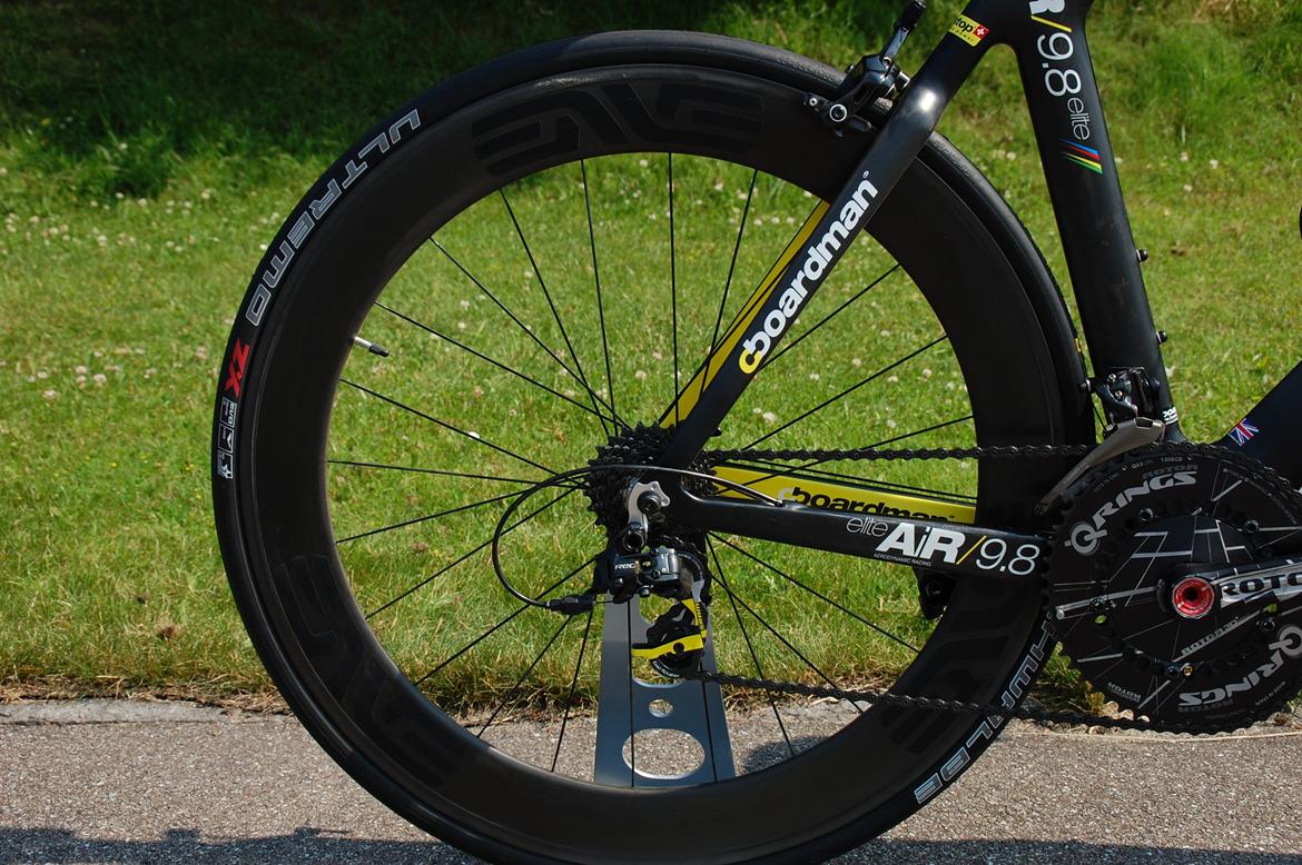 Boardman AiR 9.8 Elite - Enve 65 m. DT Swiss 240S Nav (1454 g.) + Enve Ti Quick-releases.
 billede 15