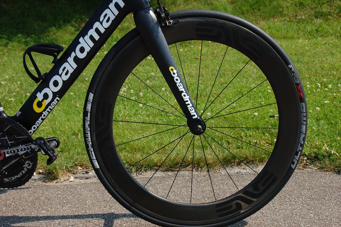 Boardman AiR 9.8 Elite - Enve 65 m. DT Swiss 240S Nav (1454 g.) + Enve Ti Quick-releases.
 billede 16