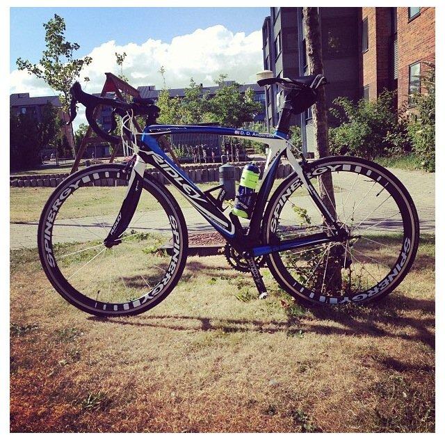 Ridley Noah RS 1102A - Nyeste billede med sort Lizzard Skin styrtape. billede 1