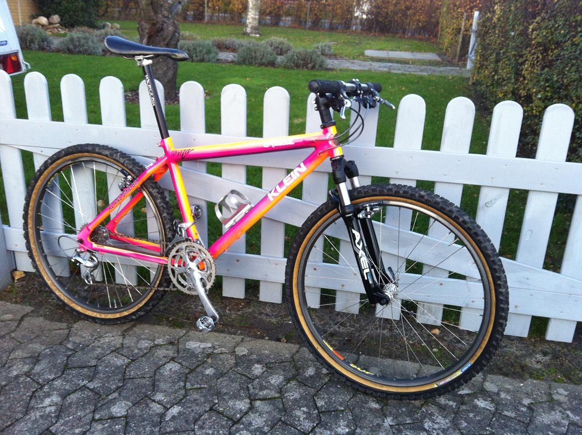 Klein Rascal - Fandt en Ritchey Fuzzy Logic 1" styrfitting + en 100mm Centurion frempind +/- 6 deg. og nogle 1" spacers. billede 17