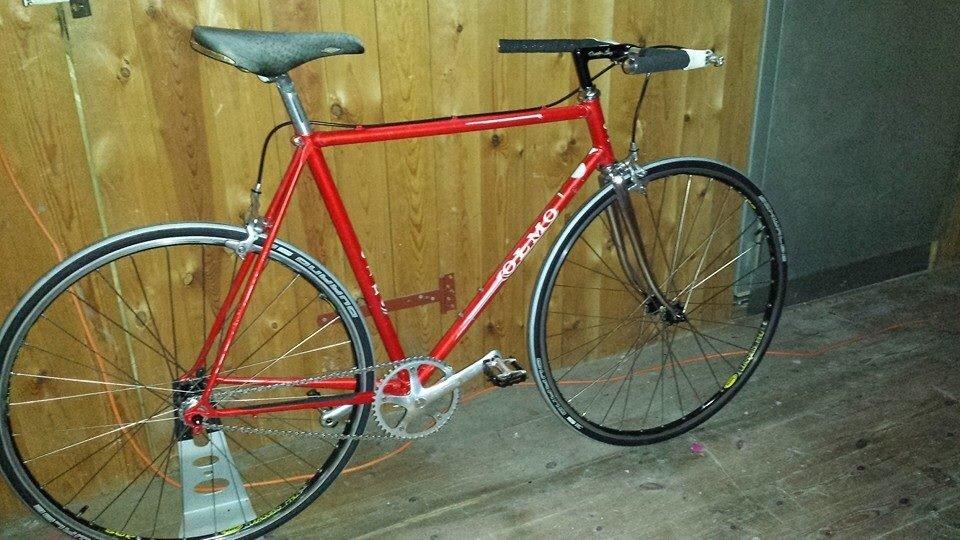 Olmo Klassisk stål racer billede 1