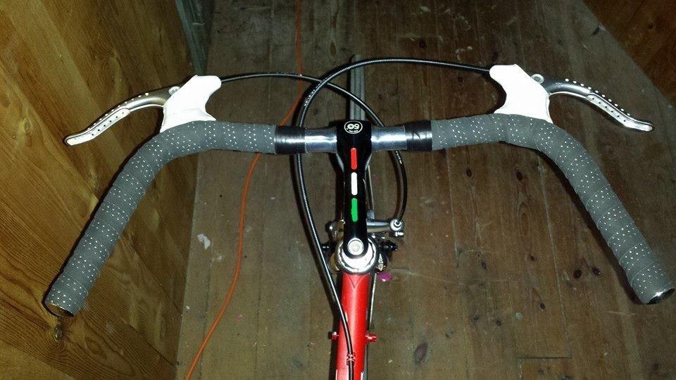 Olmo Klassisk stål racer billede 9