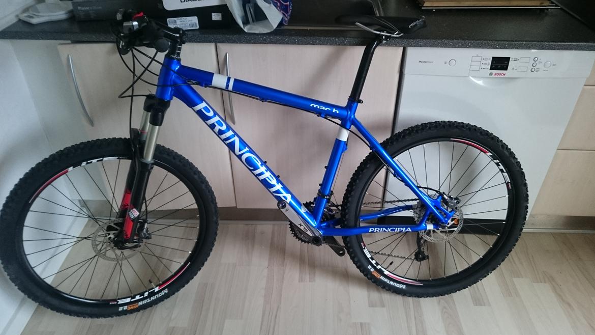 Principia MS Mtb - Ny er købt. mac b 18.5'' slx,rockshok rebel gold,lite hjulsæt billede 11