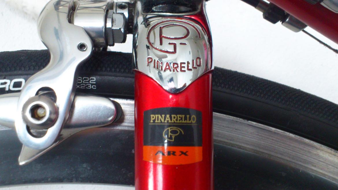 Pinarello Vuelta - 1994/95 - Campagnolo Record - Pinarello gravering på forgaffel billede 3