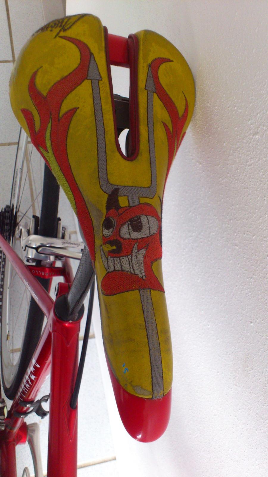 Pinarello Vuelta - 1994/95 - Campagnolo Record - Selle Italia - Chapucci - El Diablo billede 10