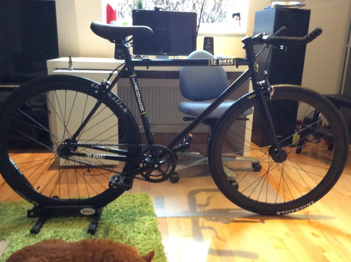 SE Racing Bikes Fixie se lager/Black  billede 1